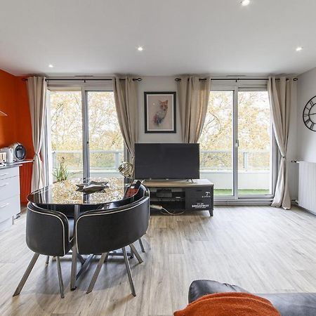 Chic Appartement Vue Sur Parc Au Calme Angers Luaran gambar
